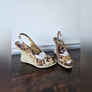 Sam Edelman Leopard Print Espadrilles